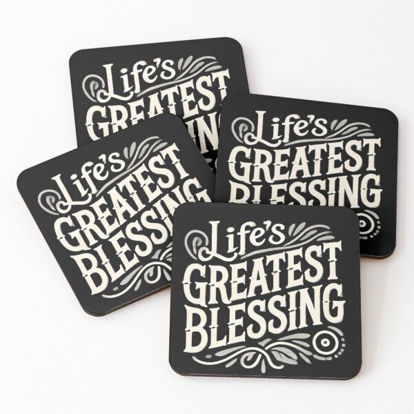 Item preview, Life is greatest blessing designed and sold by Rafał Stadnik.