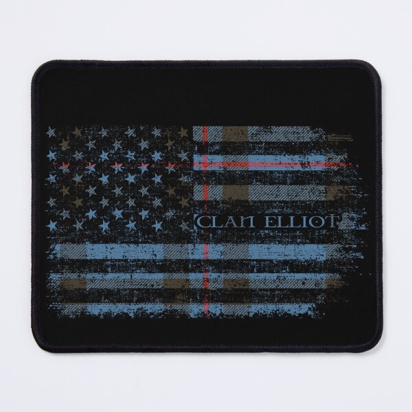 Item preview, Clan Elliot Scottish tartan US flag kilt Scotland designed and sold by Clan1093.