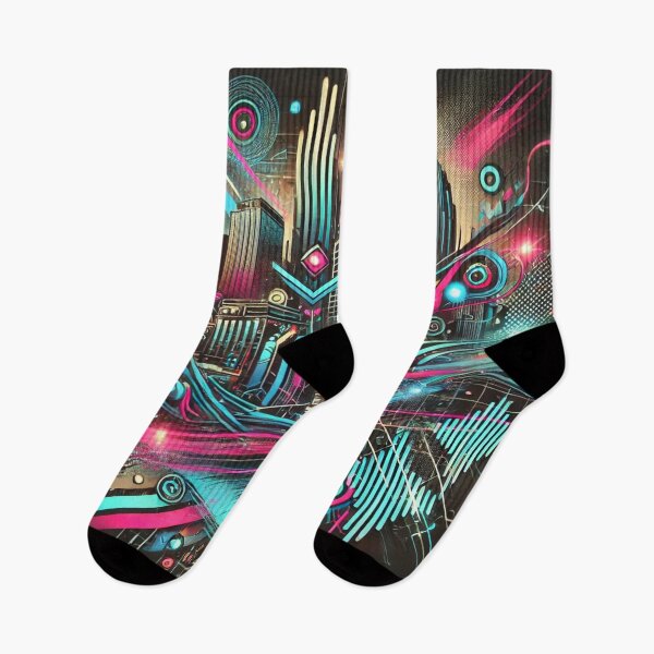 Item preview, Futuristic Graffiti: Neon City Vibes designed and sold by aunins7.