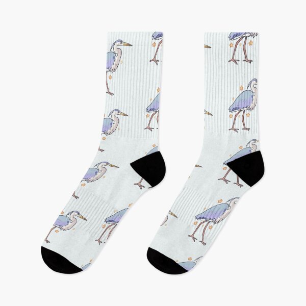 Item preview, blue heron illustration  designed and sold by Artofmayara.