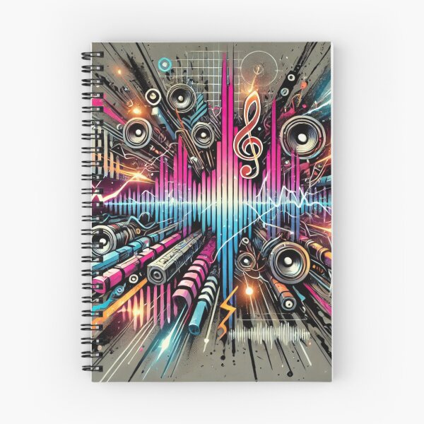 Item preview, Electric Soundwave Graffiti Explosion designed and sold by aunins7.