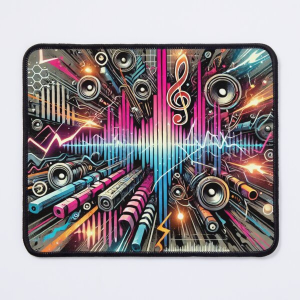 Item preview, Electric Soundwave Graffiti Explosion designed and sold by aunins7.