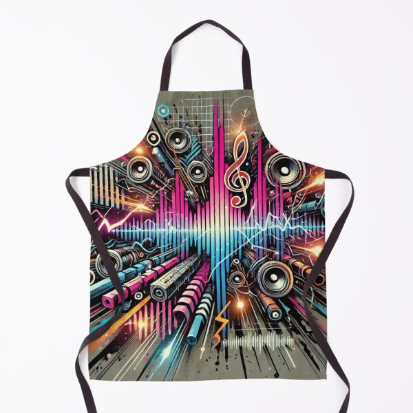 Item preview, Electric Soundwave Graffiti Explosion designed and sold by aunins7.