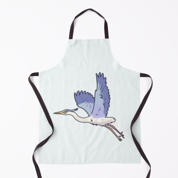 Item preview, Cute blue heron flying designed and sold by Artofmayara.