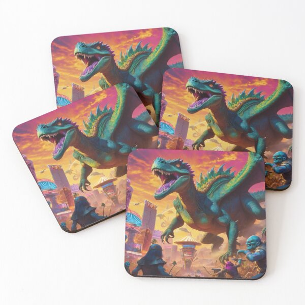 Item preview, Cartoon Dragon Attack designed and sold by Buckwig.