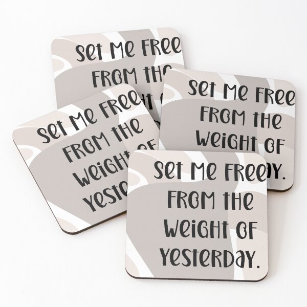 Item preview, Set me free from the weight of yesterday. designed and sold by SBEE-jirapha.