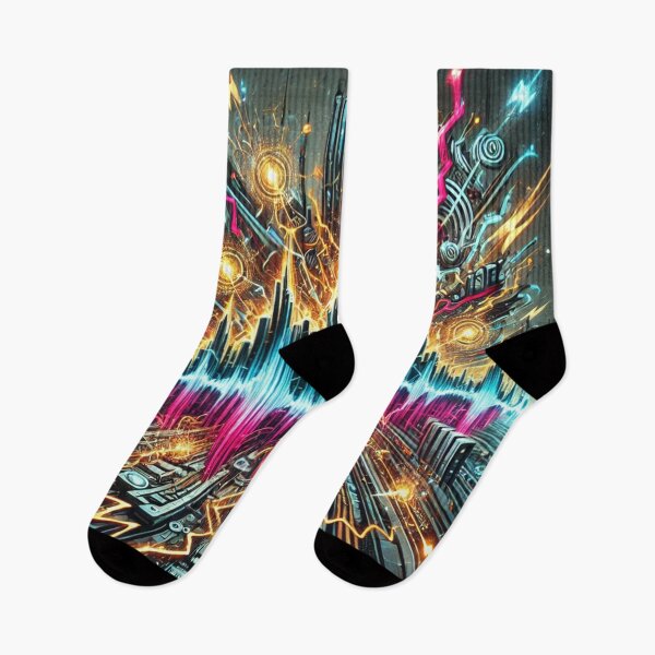 Item preview, High-Frequency Soundwave Explosion Art designed and sold by aunins7.