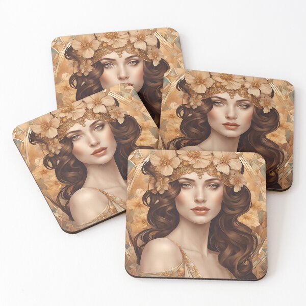 Item preview, Season Virgo, Golden Virgo, zodiac sign designed and sold by KolorellaS.