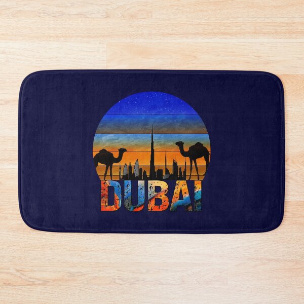 Item preview, Dubai Burj Khalifa Vintage United Arab Emirates Camel Graphic Design designed and sold by ELBERSAID.