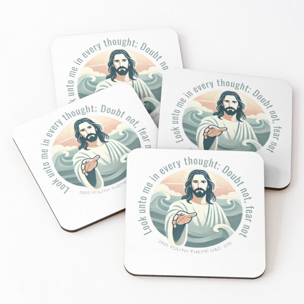 Item preview, 2025 LDS Youth Theme: Look unto Christ designed and sold by HomeAndHope.