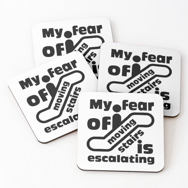 Item preview, My Fear Of Moving Stairs Is Escalating designed and sold by portokalis.