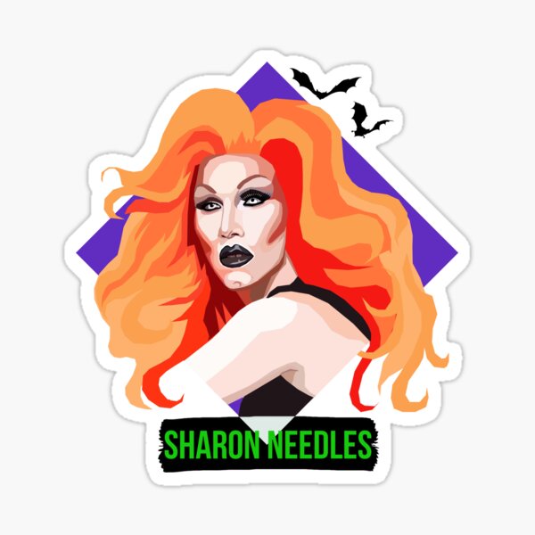 Sharon Needles RPDR inspired Sticker