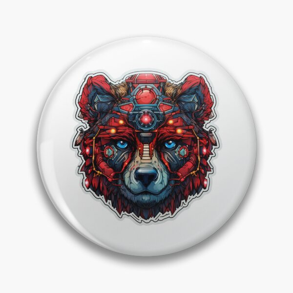 Item preview, Cyber Bear // Brown bear // Animal // Cyber Animal // Future // Animal Warrior designed and sold by SMARTKIT  DESIGNAGENCY.