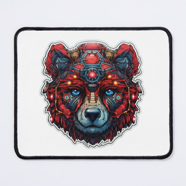 Item preview, Cyber Bear // Brown bear // Animal // Cyber Animal // Future // Animal Warrior designed and sold by SMARTKIT DESIGNAGENCY.