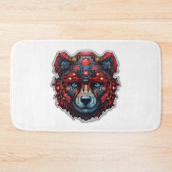 Item preview, Cyber Bear // Brown bear // Animal // Cyber Animal // Future // Animal Warrior designed and sold by SMARTKIT  DESIGNAGENCY.