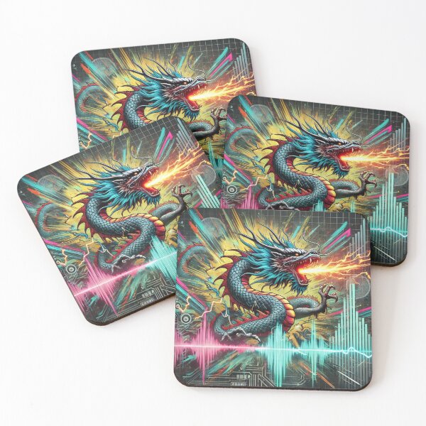 Item preview, Dragon Fury in a Neon Soundwave Burst designed and sold by aunins7.