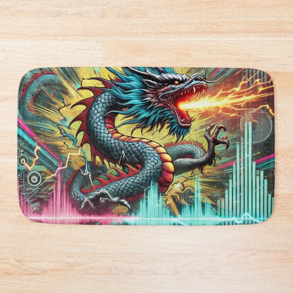 Item preview, Dragon Fury in a Neon Soundwave Burst designed and sold by aunins7.