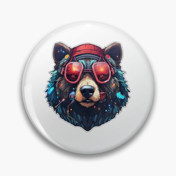 Item preview, Cyber Bear // Brown bear // Animal // Cyber Animal // Future // Animal Warrior designed and sold by SMARTKIT  DESIGNAGENCY.