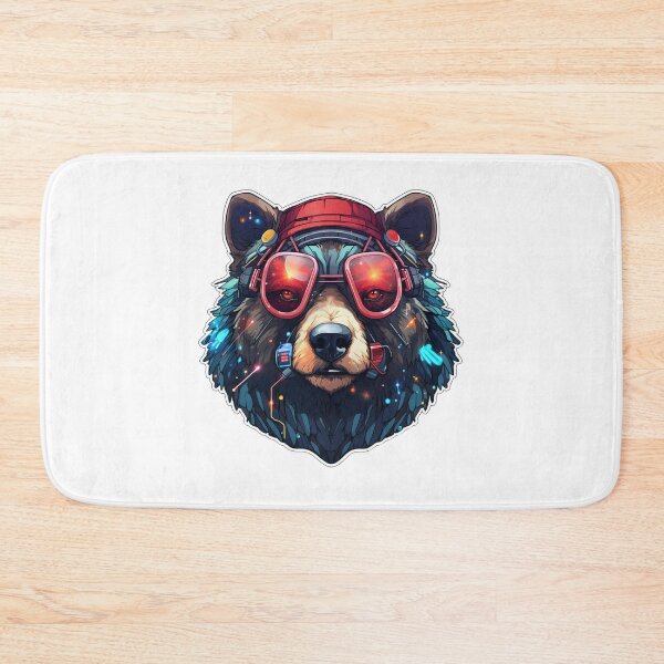 Item preview, Cyber Bear // Brown bear // Animal // Cyber Animal // Future // Animal Warrior designed and sold by SMARTKIT  DESIGNAGENCY.