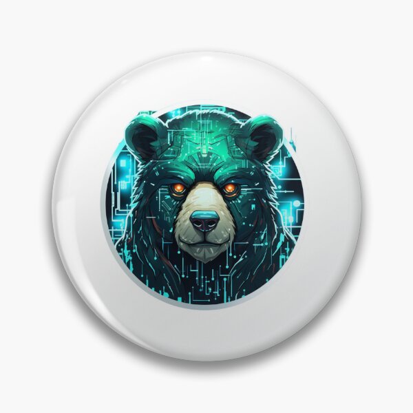 Item preview, Cyber Bear // Brown bear // Animal // Cyber Animal // Future // Animal Warrior designed and sold by SMARTKIT  DESIGNAGENCY.