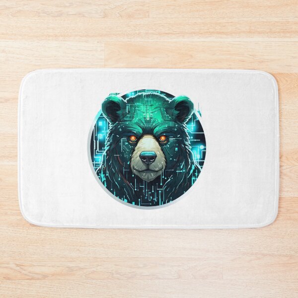 Item preview, Cyber Bear // Brown bear // Animal // Cyber Animal // Future // Animal Warrior designed and sold by SMARTKIT  DESIGNAGENCY.