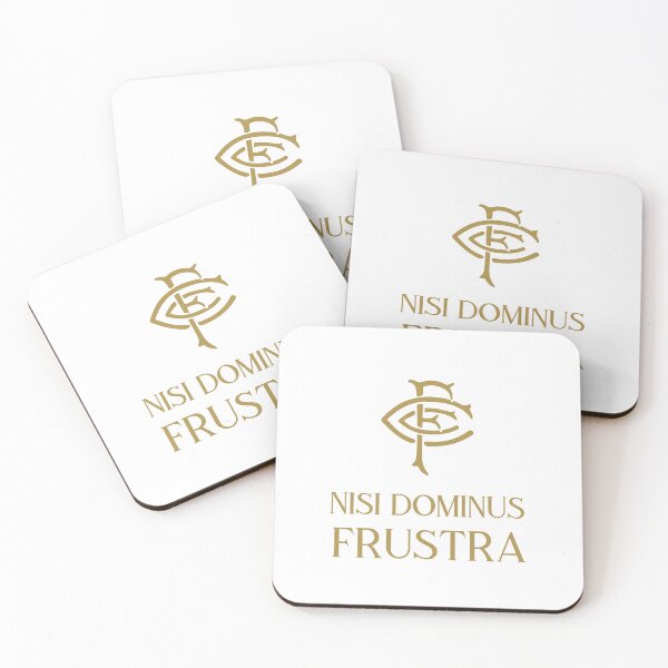 Item preview, Nisi Dominus Frustra Gold B designed and sold by VRedBaller.