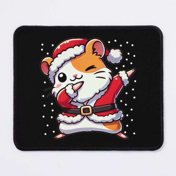 Item preview, Christmas Hamster Santa Funny Hamster Lover designed and sold by BlueBerry-Pengu.