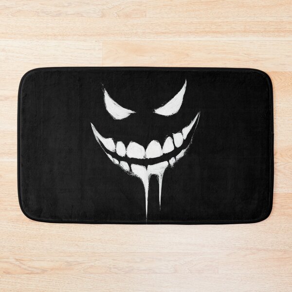 Item preview, Chilling Evil Smile Minimalist Dark Fantasy Chalk designed and sold by Easy-Logo.