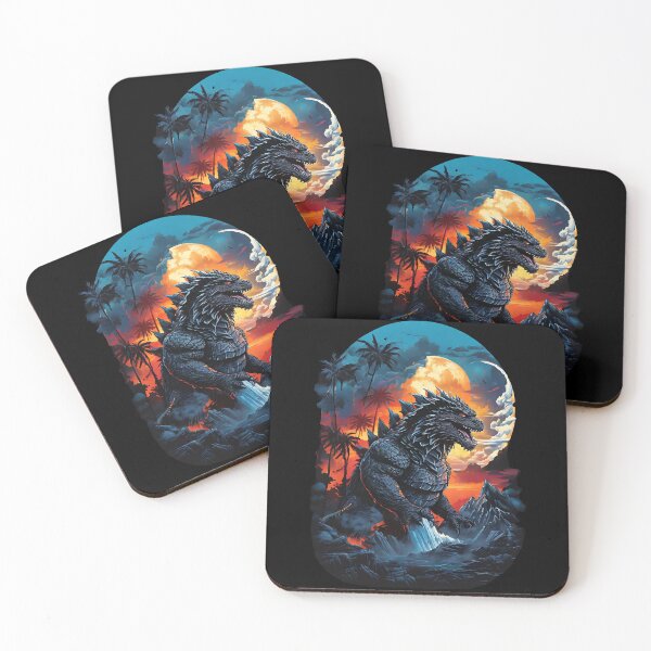 Item preview, Godzilla in the Sunset v2 designed and sold by Marcicev-Bojan.