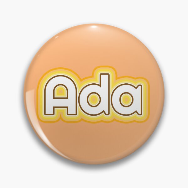 Item preview, Ada Golden Glow Name designed and sold by inknames.