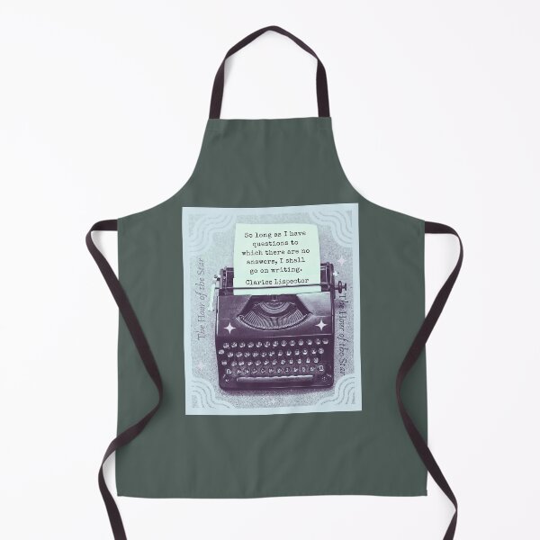 Item preview, Clarice Lispector quote: So long as I have questions to which there are no answers, I shall go on writing. designed and sold by artbleed.