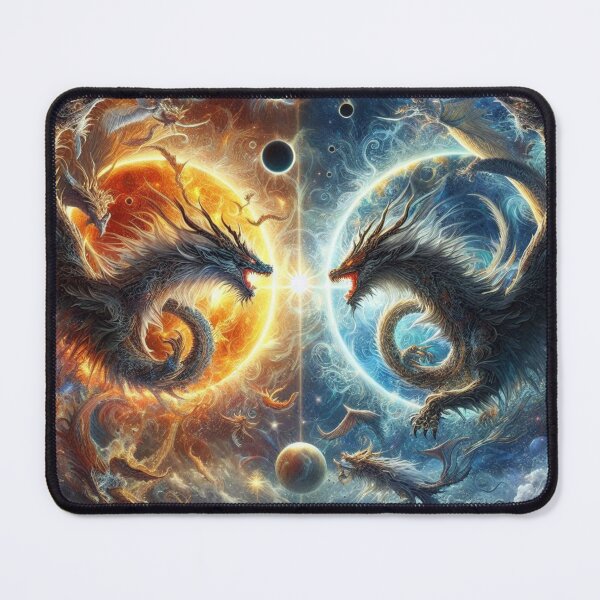 Item preview, Cosmic Dragons A Celestial Confrontation designed and sold by TeslaSt0re.