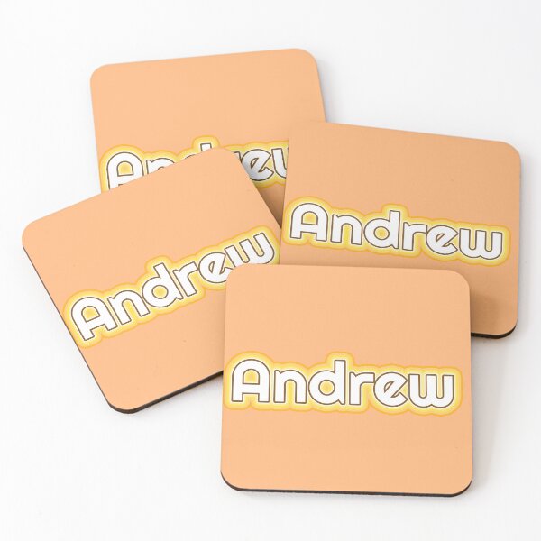 Item preview, Andrew Golden Glow Name designed and sold by inknames.