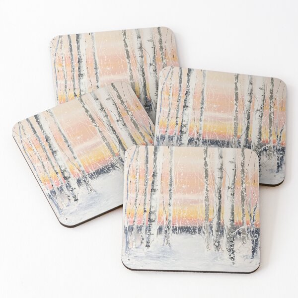 Item preview, Silver Walk Silver Birch Trees designed and sold by Sally Oasis Paintings.