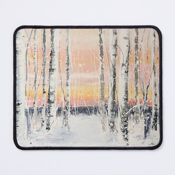 Item preview, Silver Walk Silver Birch Trees designed and sold by Sally Oasis Paintings.