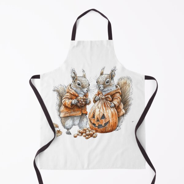 Artikelvorschau, Halloween-Eichhörnchen mit Bonbons entworfen und verkauft von Fab-Haven.