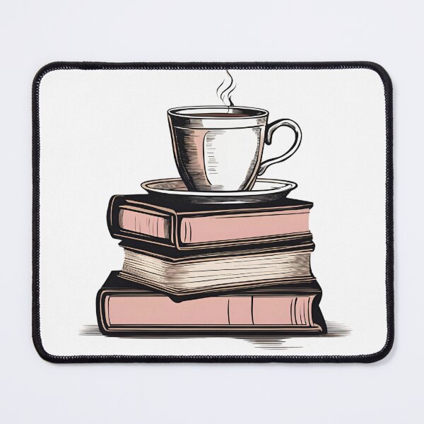 Item preview, Love books and coffee, vintage old books designed and sold by KolorellaS.