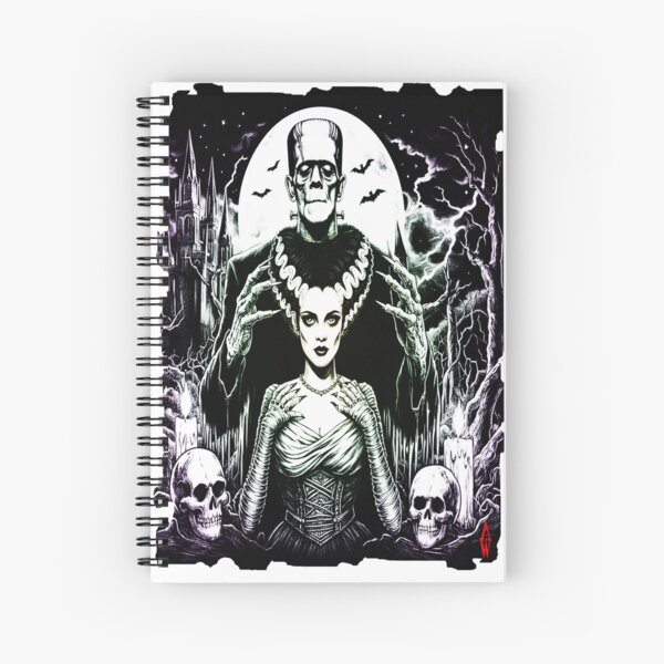 Item preview, Alternative Bride of Frankenstein, Universal, Monster, Greeting, Card, Hammer Horror, classic, gift, Goth, heavy metal, fantasy. designed and sold by blackdoggdesign.