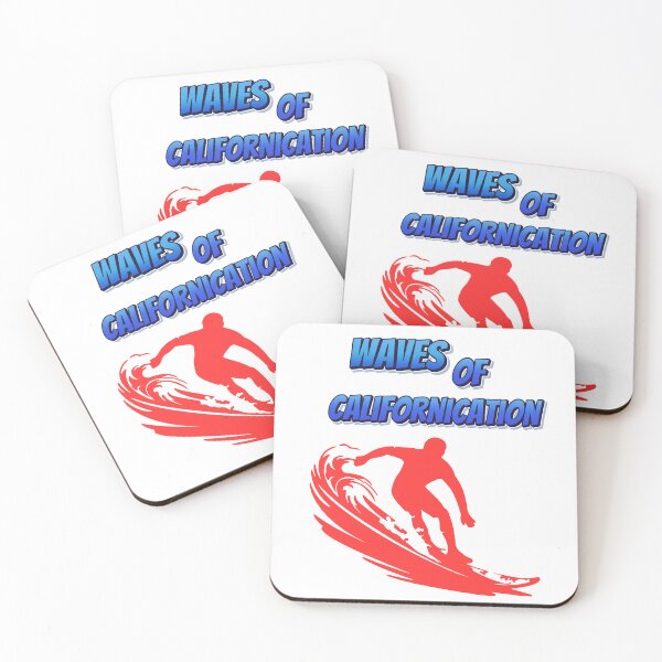 Item preview, Big waves of Californication designed and sold by QuoteCanvas.TH.