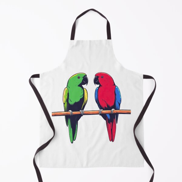 Item preview, Eclectus Parrot Pair – Colorful Exotic Birds Design designed and sold by mArtWear.