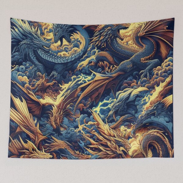 Item preview, Dragon Swarm A Celestial Spectacle designed and sold by TeslaSt0re.