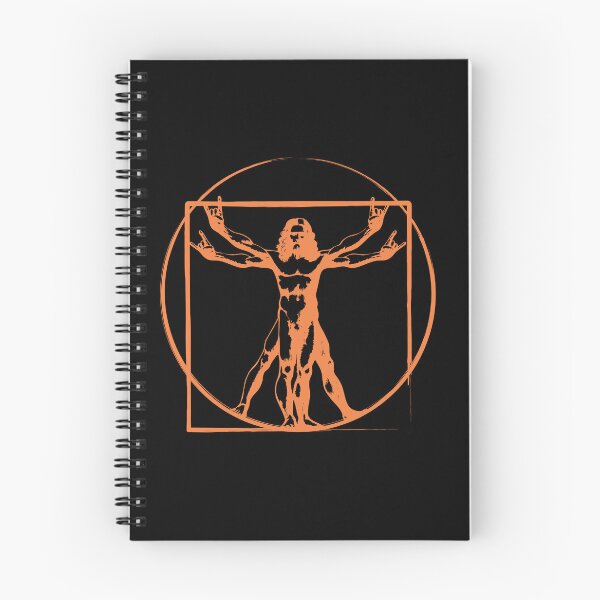 Item preview, Copy of Copy of Vitruvian Heavy Metal Rock Man designed and sold by Aceofspace3000.