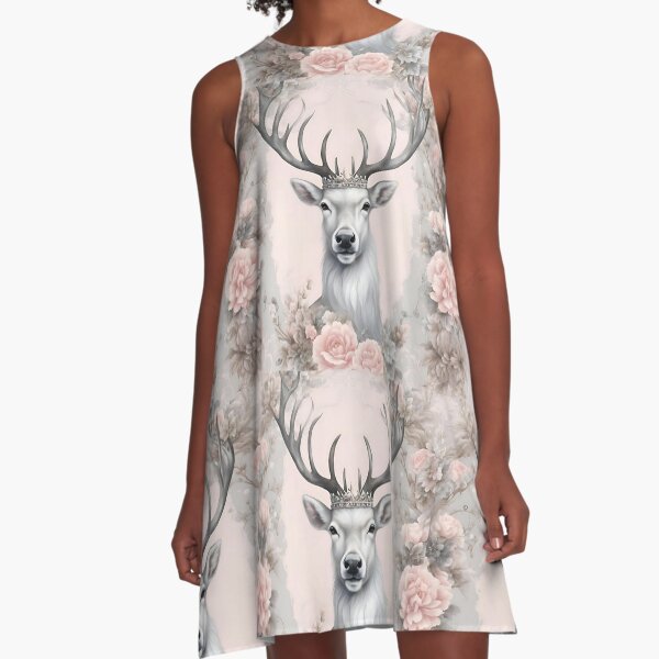Item preview, Vintage Reindeer Baroque, Baroque Reindeer Art designed and sold by No11DigitalArt.