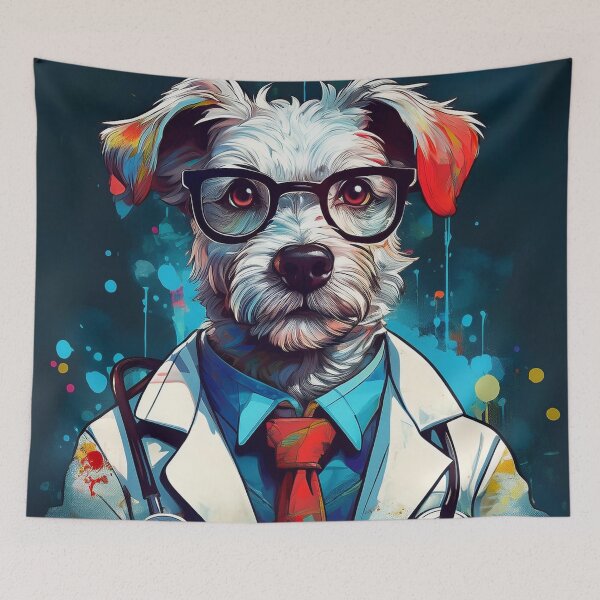 Artikelvorschau, Dogtor Lustiger Hundedoktor entworfen und verkauft von Boxing Kangaroo Retail Company.