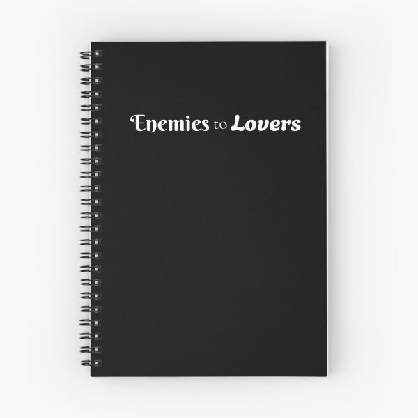 Item preview, Enemies to Lovers Romance Trope, Simplistic White designed and sold by BookishNookish.