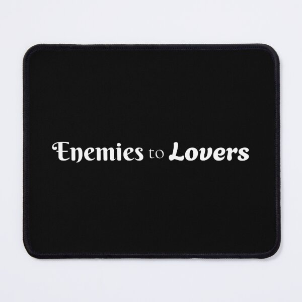 Item preview, Enemies to Lovers Romance Trope, Simplistic White designed and sold by BookishNookish.