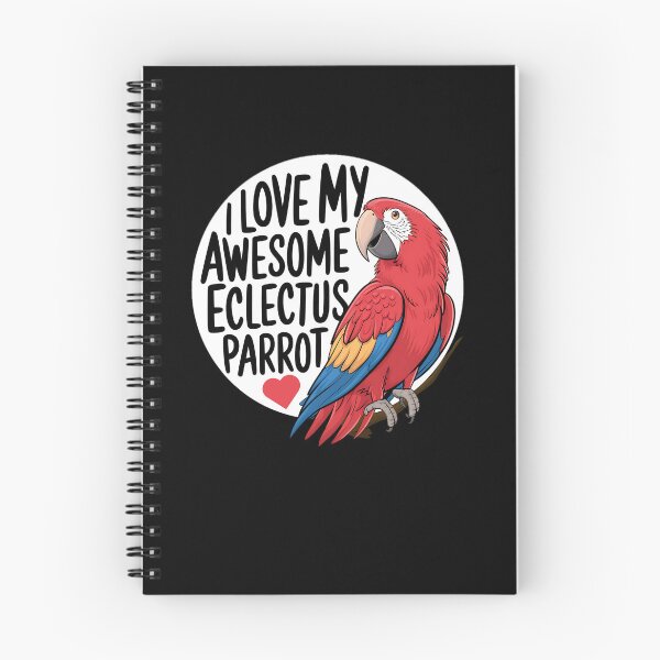 Item preview, Eclectus Parrot Sticker - I Love My Awesome Eclectus Parrot shirt, Bird Lover Gift designed and sold by SlocifieShop.