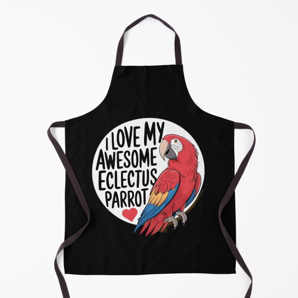Item preview, Eclectus Parrot Sticker - I Love My Awesome Eclectus Parrot shirt, Bird Lover Gift designed and sold by SlocifieShop.