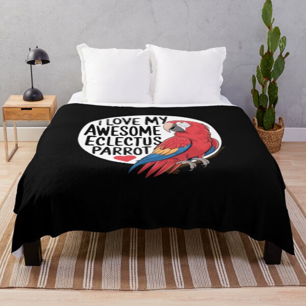 Item preview, Eclectus Parrot Sticker - I Love My Awesome Eclectus Parrot shirt, Bird Lover Gift designed and sold by SlocifieShop.
