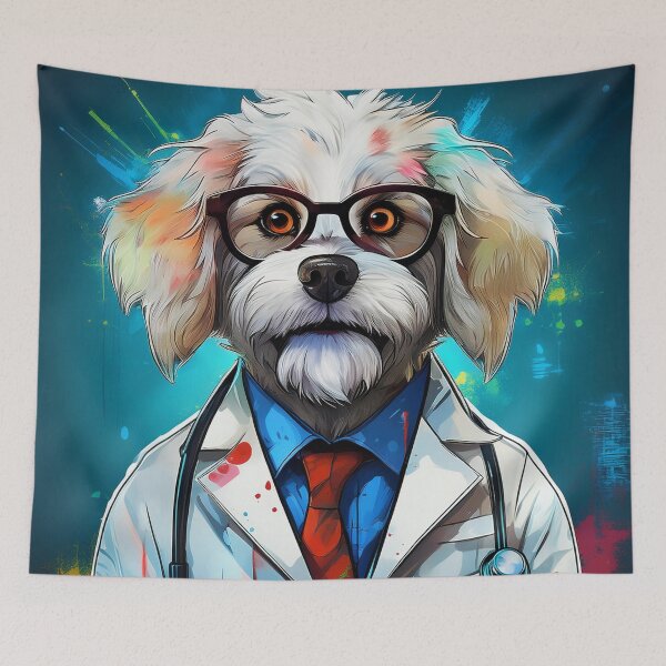 Artikelvorschau, Dogtor Lustiger Hundedoktor entworfen und verkauft von Boxing Kangaroo Retail Company.